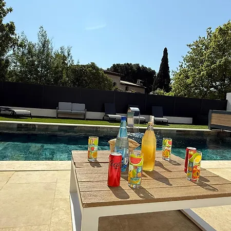 Villa 200m2 -plages - Piscine Chauffee *